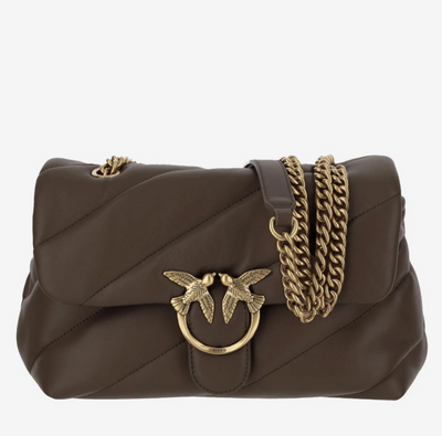 Borsa Pinko Marrone da Donna 100038 a0f2 l74q love puff classic cl