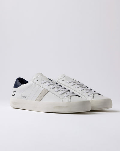 Scarpa Date white blue da Uomo hill low