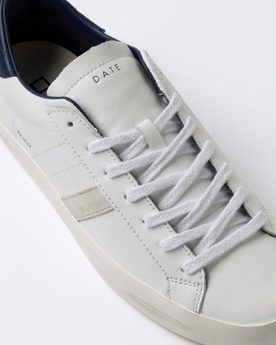 Scarpa Date white blue da Uomo hill low