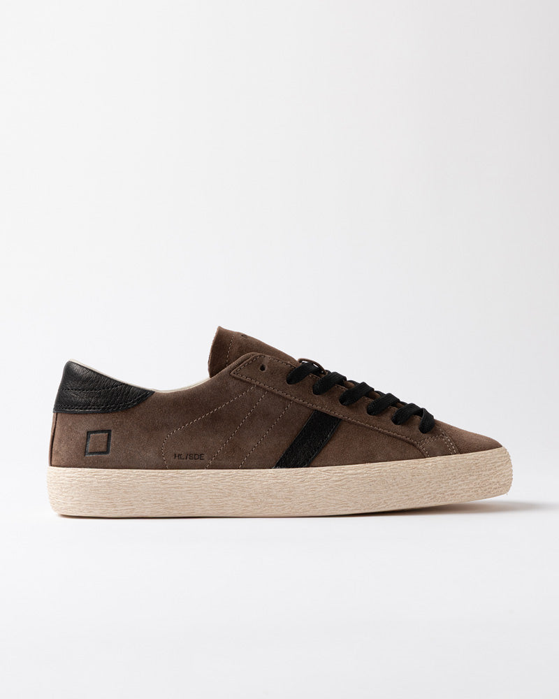 Scarpa Date Cuoio da Uomo hill low suede