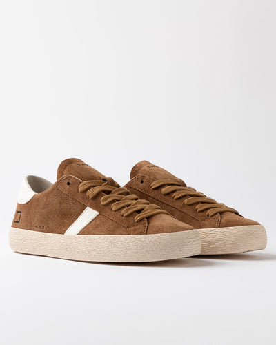 Scarpa Date Cuoio da Uomo hill low suede