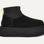 Scarpa Ugg Black da Donna classic mini dipper