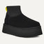 Scarpa Ugg Black da Donna classic mini dipper