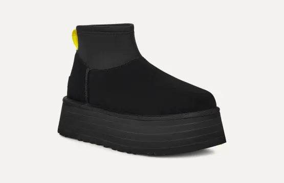 Scarpa Ugg Black da Donna classic mini dipper