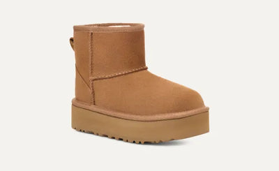 Scarpa Ugg Chestnut da Donna classic mini platform