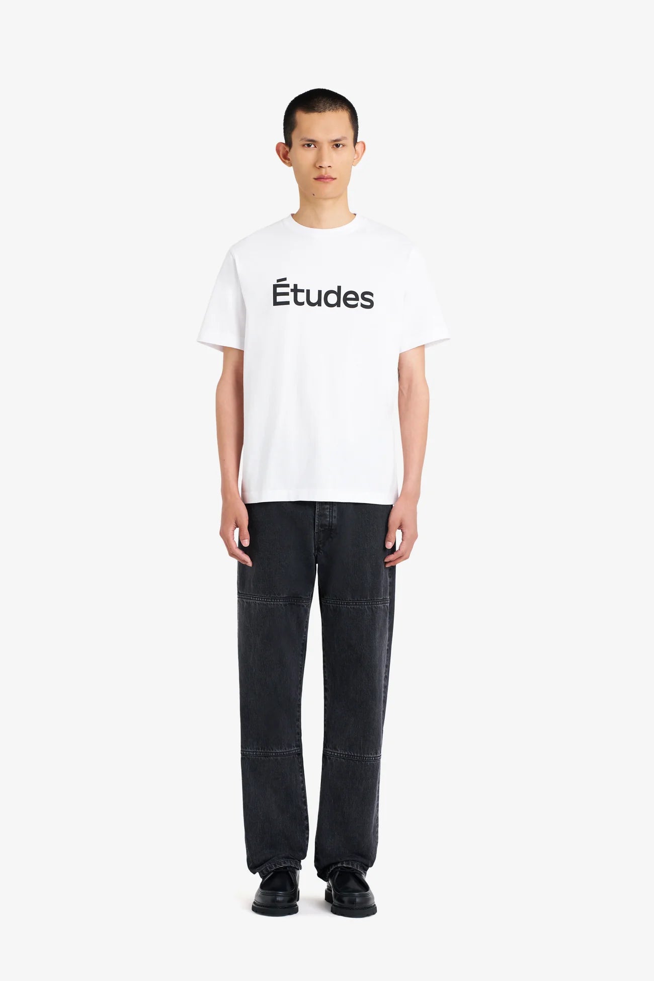 T-Shirt Etudes White da Uomo regular ts etudes