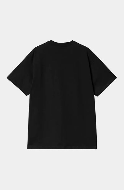 T-Shirt Carhartt Wip Black White da Uomo i034407