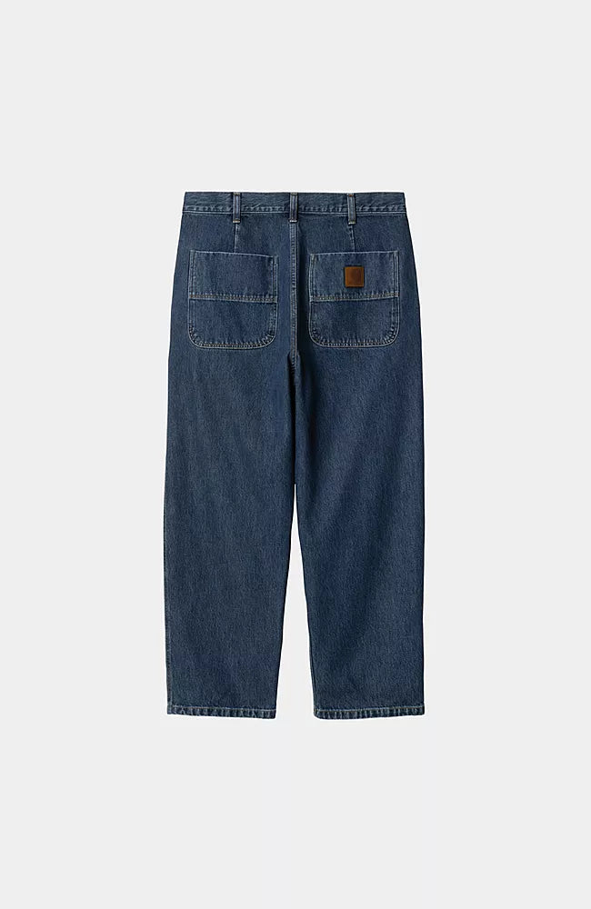 Pantalone Carhartt Wip Blue Stone Washed da Uomo i034732