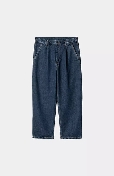 Pantalone Carhartt Wip Blue Stone Washed da Uomo i034732