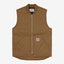 Gilet Carhartt Wip Hamilton Brown Rigid da Uomo i035695 classic vest