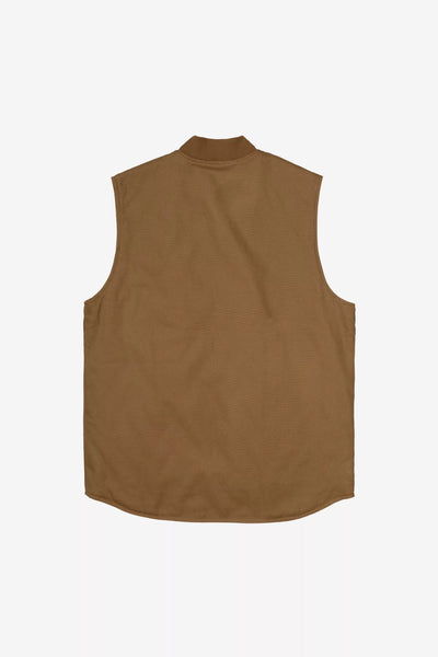 Gilet Carhartt Wip Hamilton Brown Rigid da Uomo i035695 classic vest