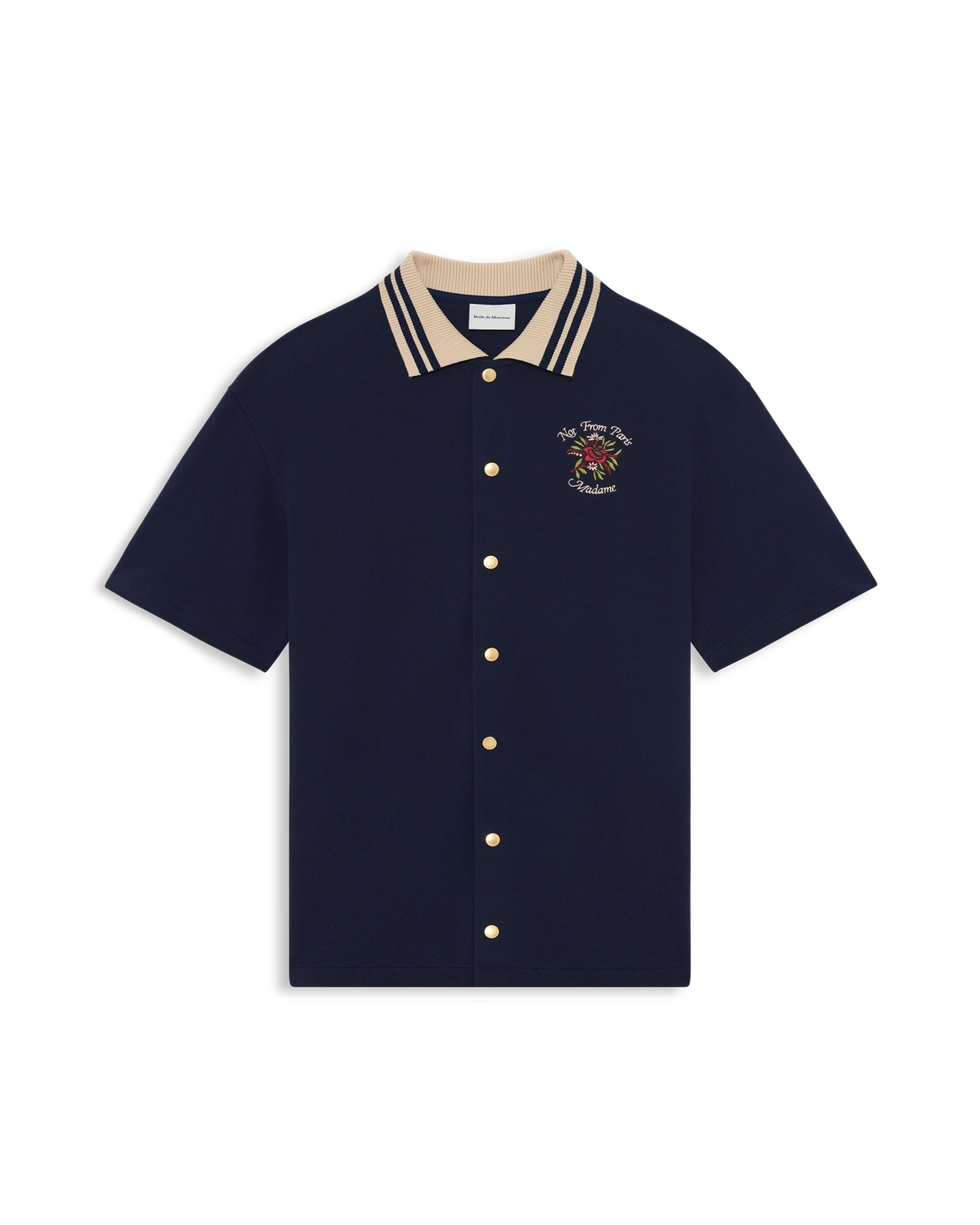 Camicia Drole De Monsieur Navy da Uomo sh247 co264 ny