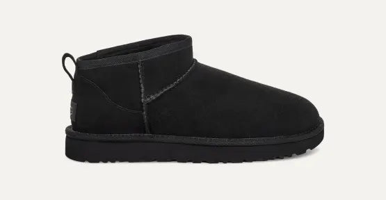 Scarpa Ugg Black da Donna classic ultra mini