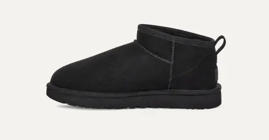 Scarpa Ugg Black da Donna classic ultra mini