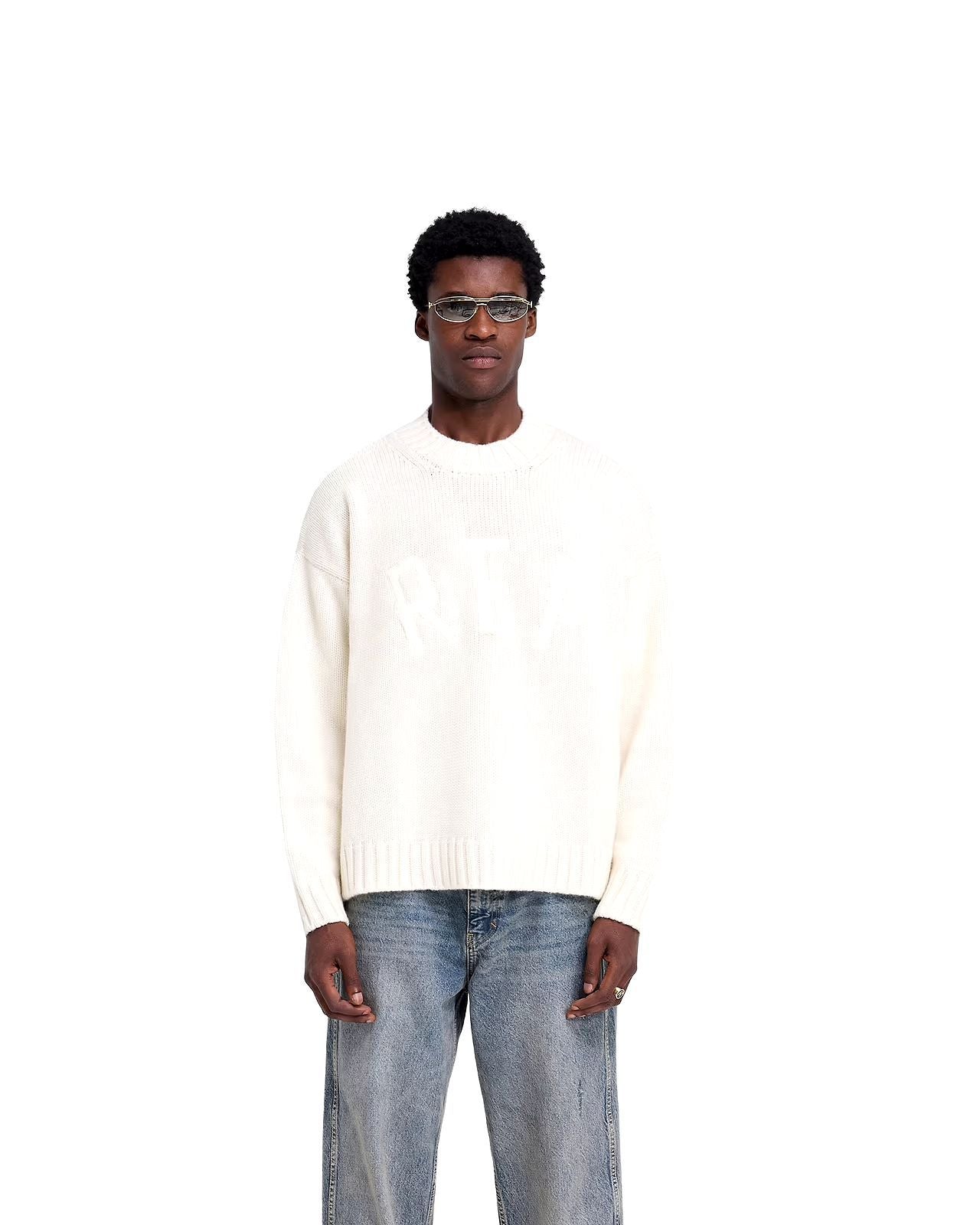 Maglia Represent Oat da Uomo m3177 rep knit jumper