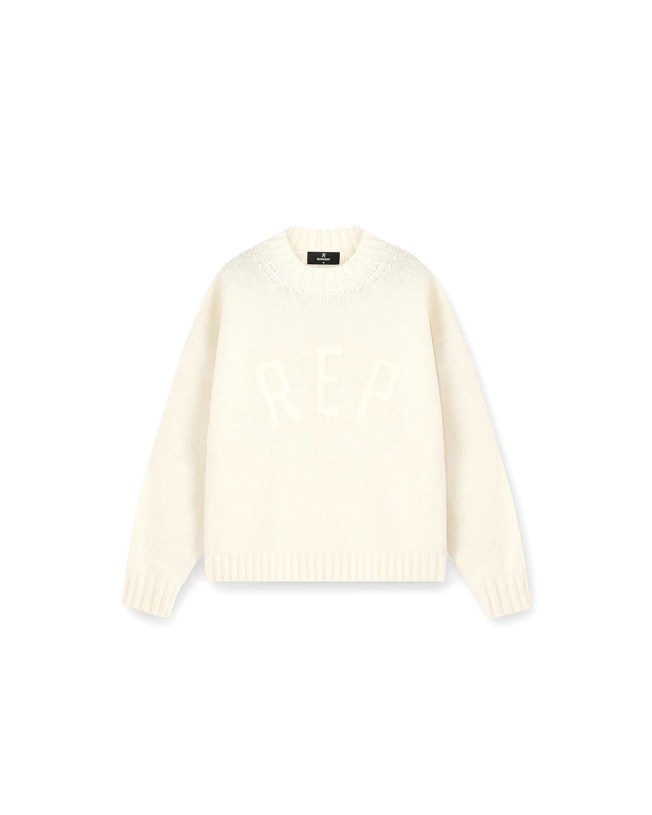 Maglia Represent Oat da Uomo m3177 rep knit jumper