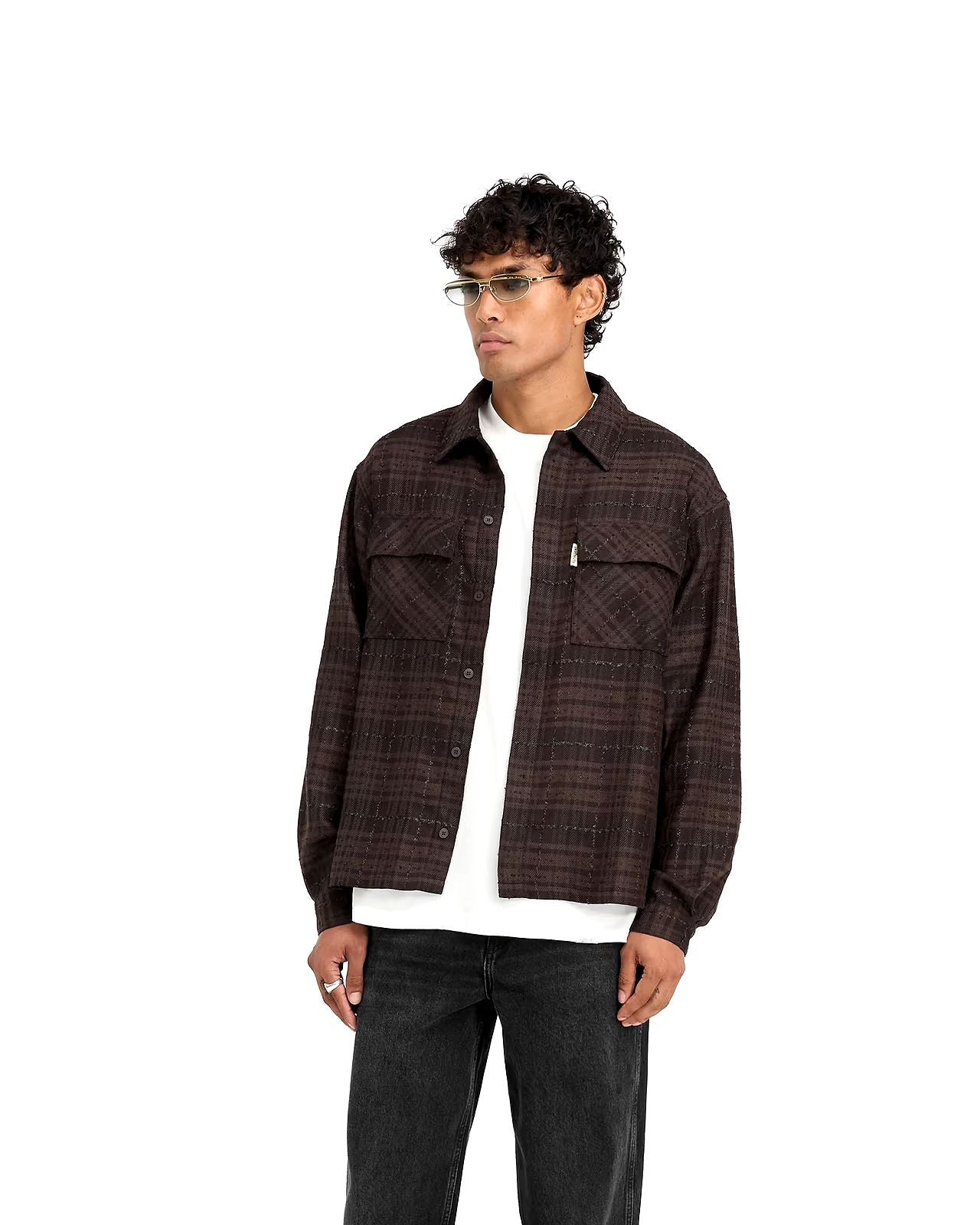 Camicia Represent Coffee da Uomo m2158 rep flannel shirt