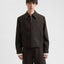 Giubbotto Sefr Dark Brown da Uomo zip jacket fw26zip