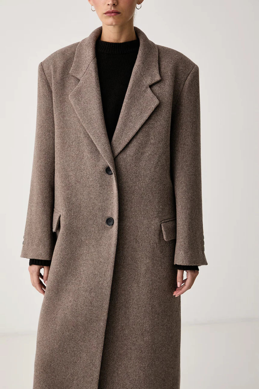 Cappotto Eleh Marrone da Donna efw260043
