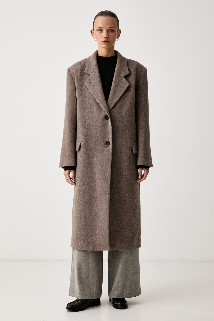 Cappotto Eleh Marrone da Donna efw260043