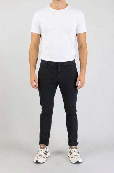 Pantalone Dondup Black da Uomo up235 gse043u ptd gaubert