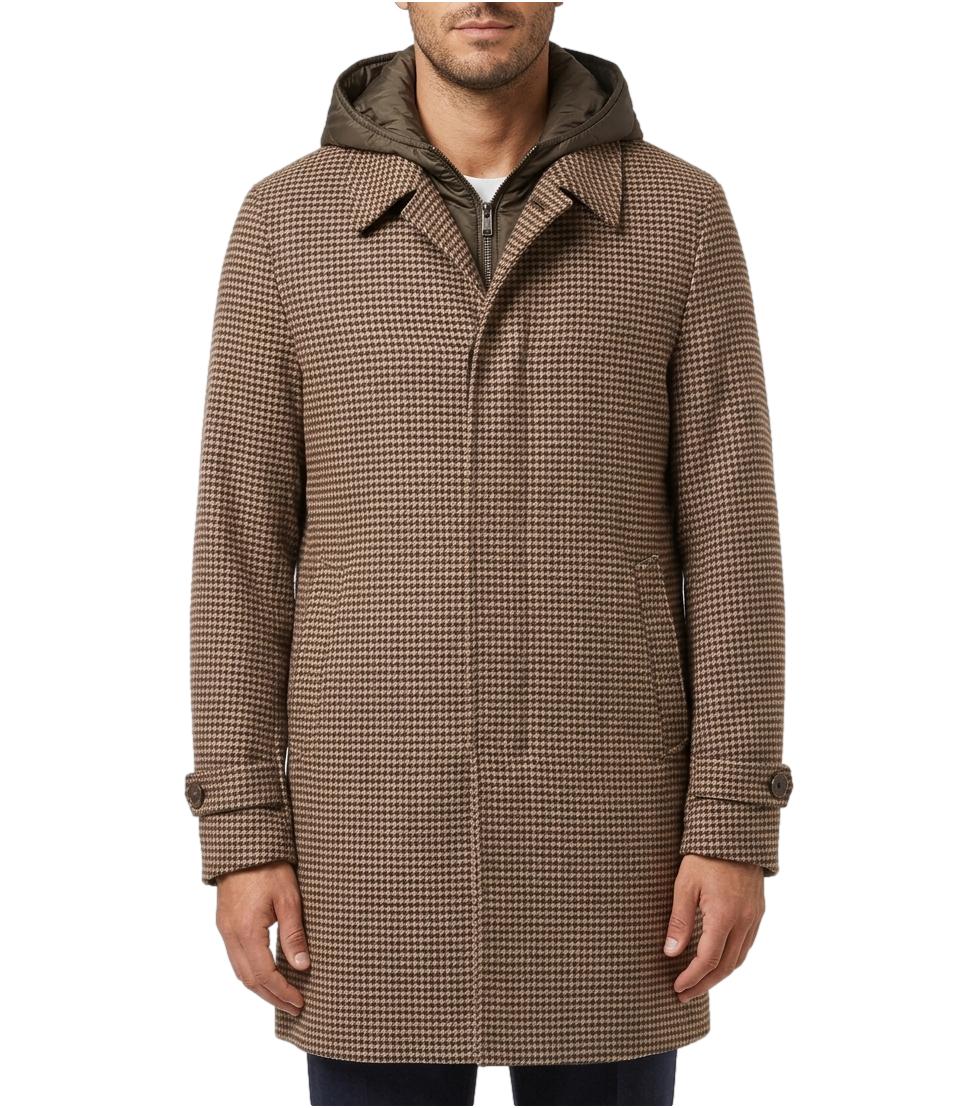 Cappotto Atpco Marrone da Uomo martineztx25