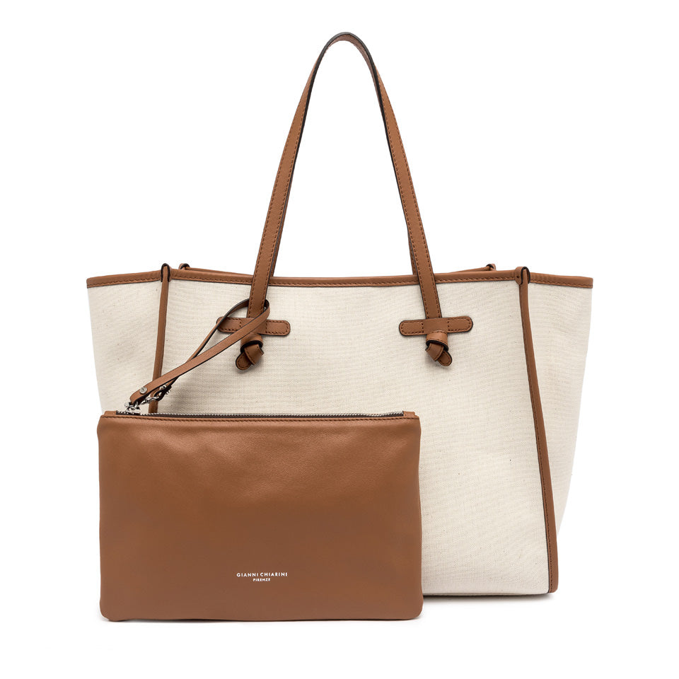 Borsa Gianni Chiarini Panna Corda Caramello da Donna bs 6850 comm cnv se