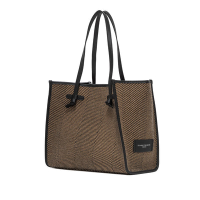 Borsa Gianni Chiarini Var Nero da Donna bs 6850 comm spiga