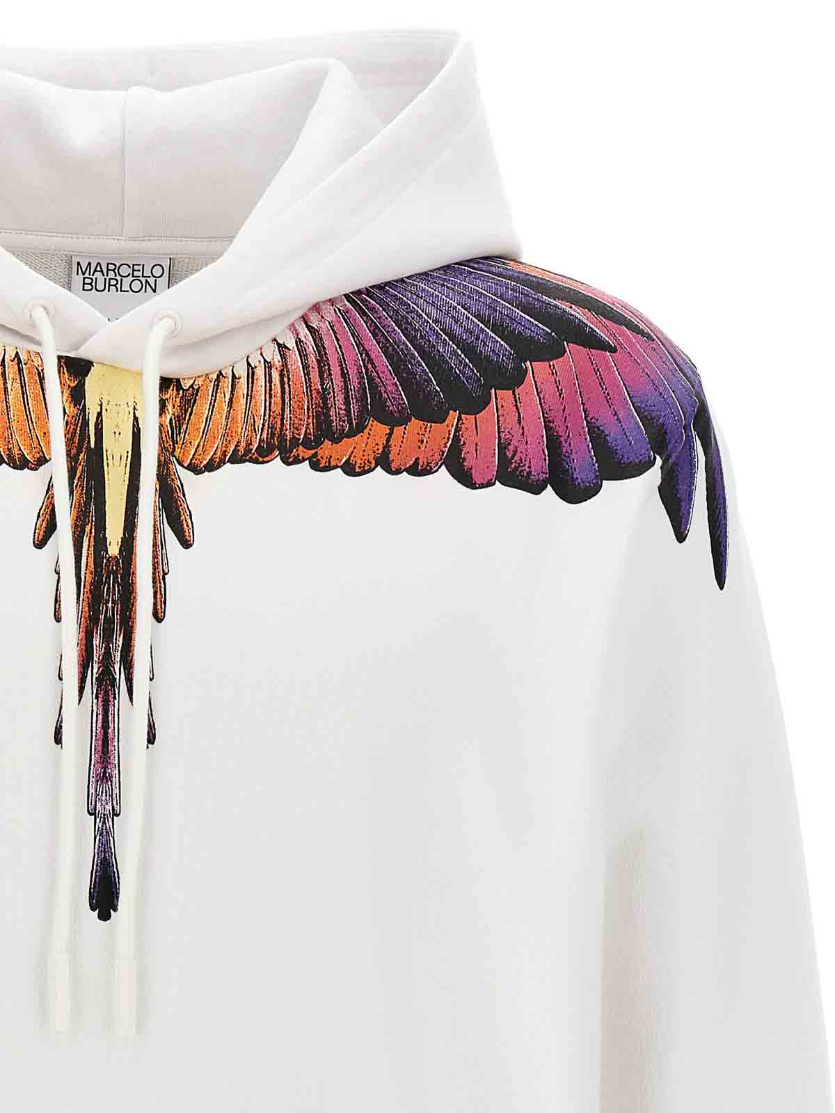 Marcelo burlon felpa on sale donna