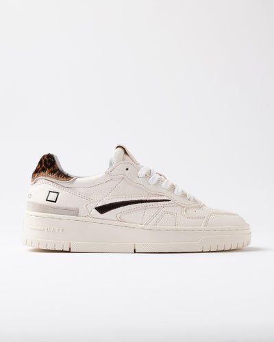 Scarpa Date White Leopard da Donna torneo pure pop