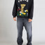 Felpa Found Black da Uomo ho01520