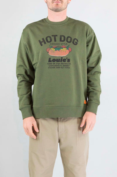 Felpa Universal Overall Olive da Uomo u2613250g