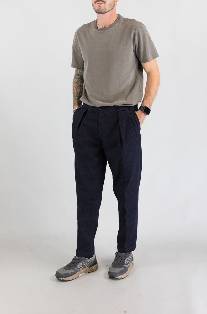 Pantalone Briglia Blu da Uomo portobellod 400195 41