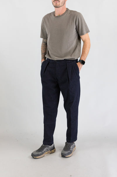 Pantalone Briglia Blu da Uomo portobellod 400195 41
