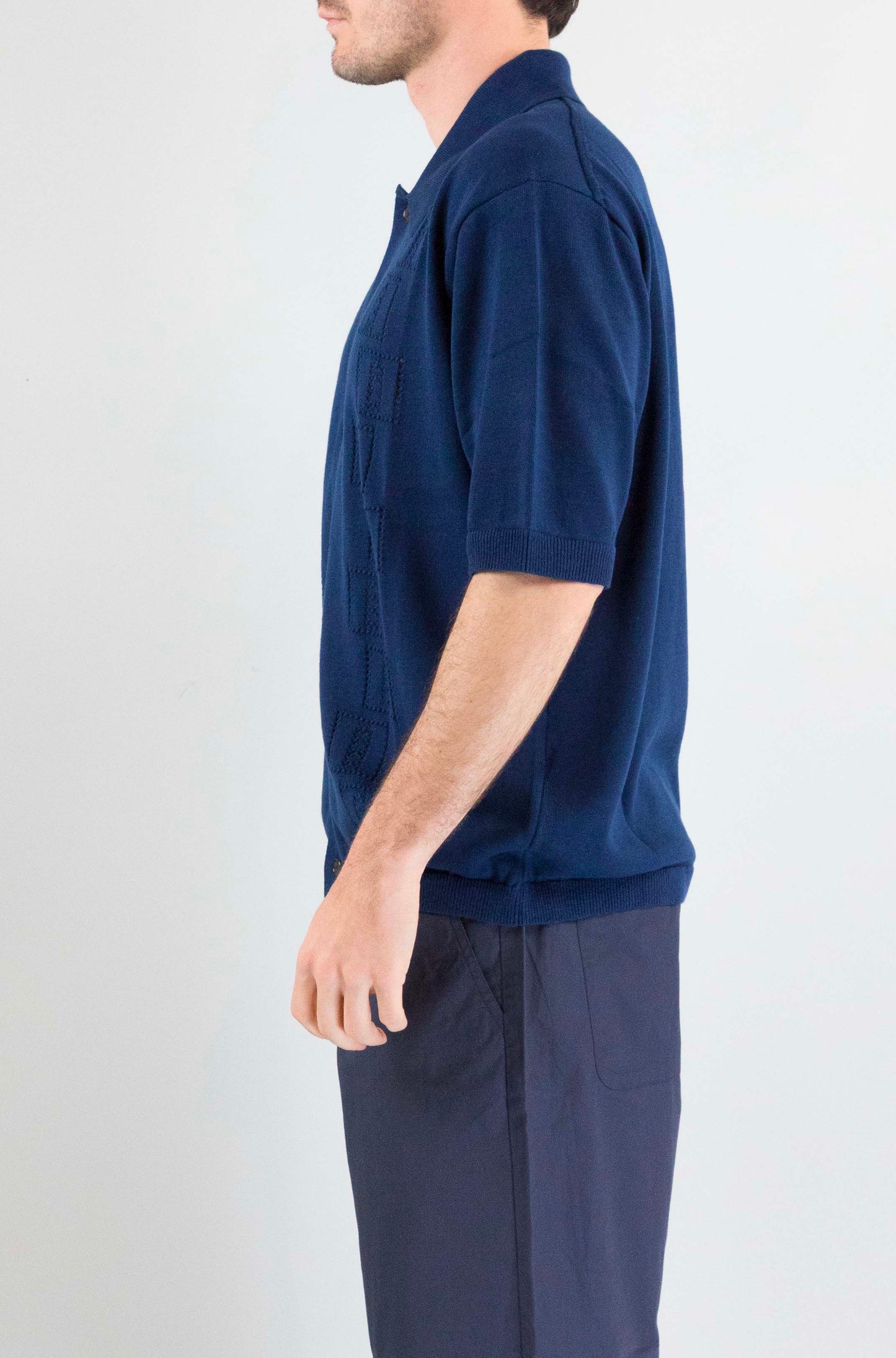 Camicia Universal Work Dark Navy da Uomo 34450 jonny knit