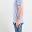 T-Shirt Apc Celeste da Uomo cohbs h26570