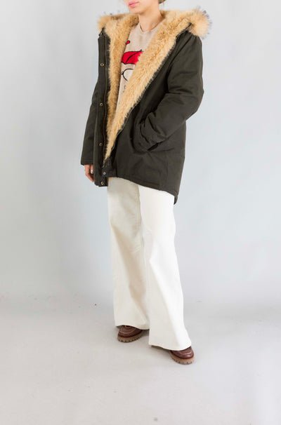 Giubbotto Mc2 Saint Barth Military da Donna brenna wax