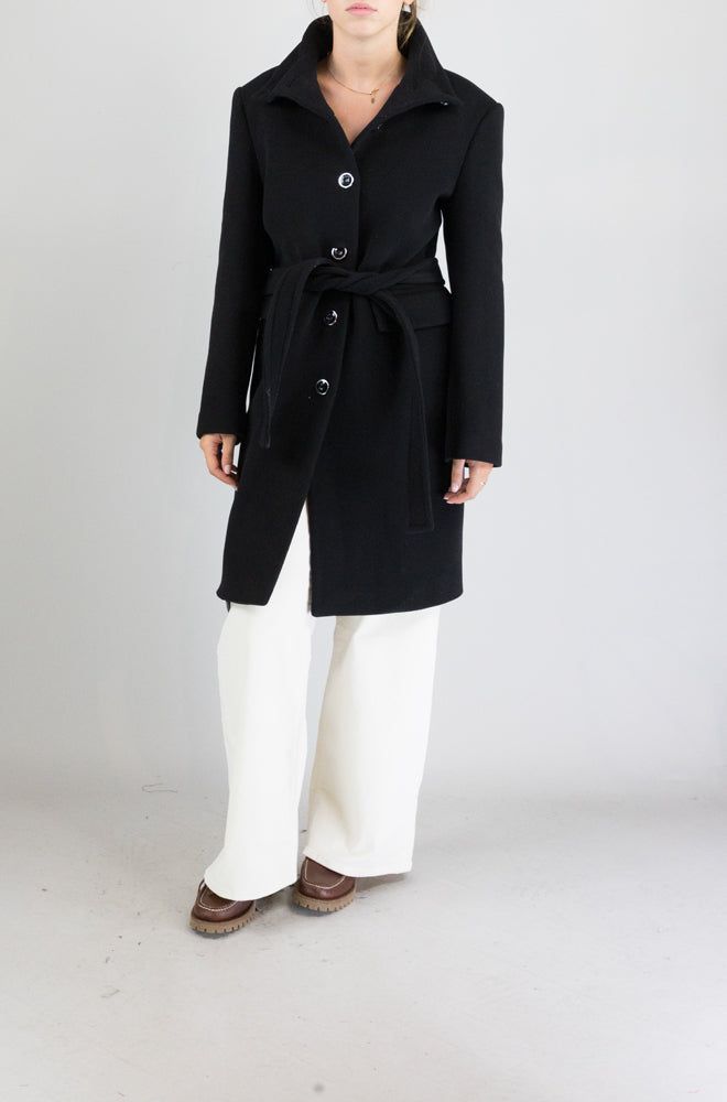 Cappotto Pinko Nero da Donna citiso