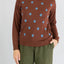 Maglia Nice Things Chestnut da Donna wkx037