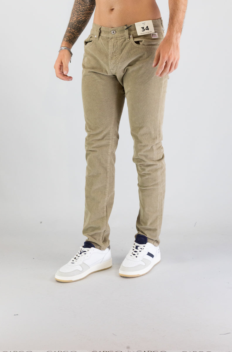 Pantalone Roy Roger’S Beige da Uomo rru90260p3260112
