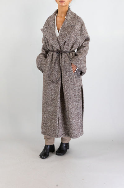 Cappotto Hanami D’Or  Rust Tweed da Donna torino 366 1345