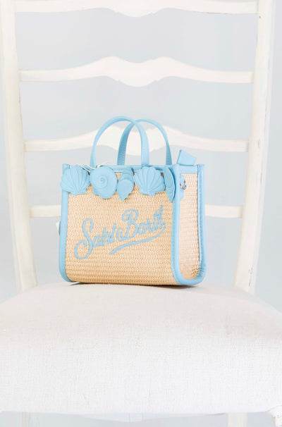 Borsa Mc2 Saint Barth 1131 Shell Border da Donna vivian mini straw