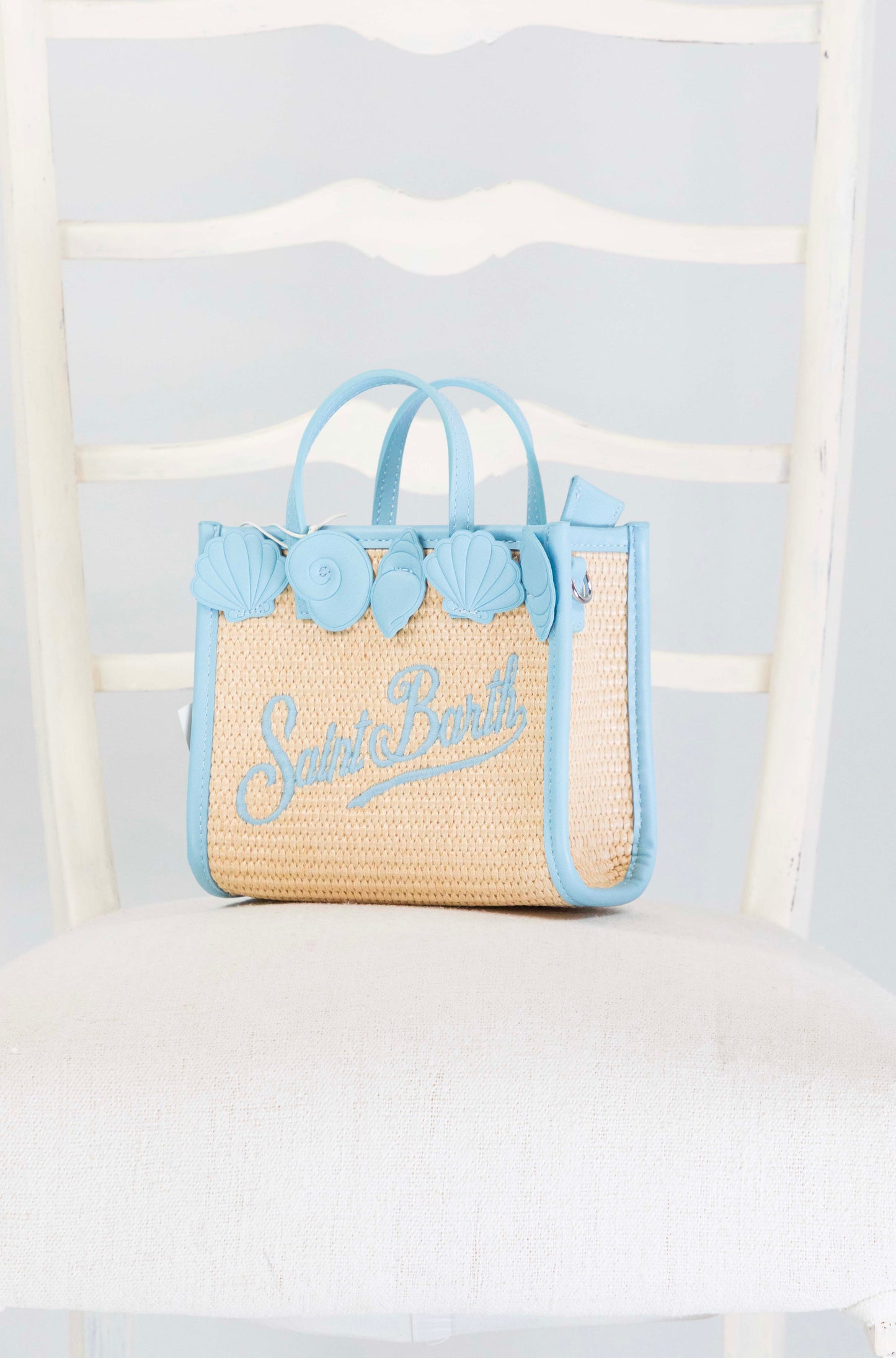 Borsa Mc2 Saint Barth 1131 Shell Border da Donna vivian mini straw