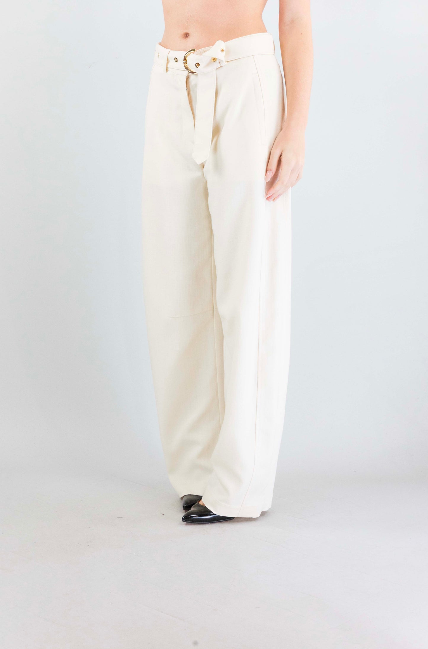 Pantalone Pinko Bianco da Donna lexy