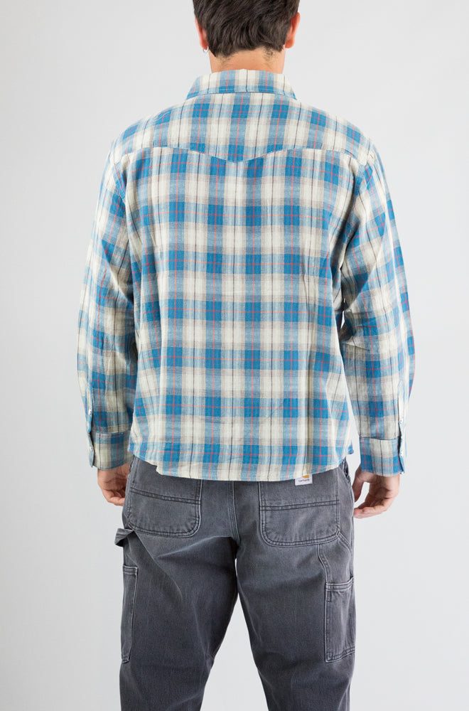 Camicia Found Blue da Uomo sr01012