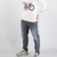 Maglia Mc2 Saint Barth Snoopy Bike Mood da Uomo heron