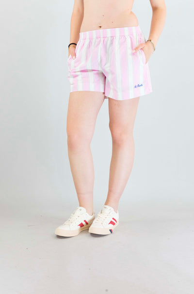 Pantalone Mc2 Saint Barth Cotton Beach Stripes 2153 da Donna meave