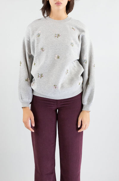 Felpa Des Petits Hauts Gris Chine da Donna joya