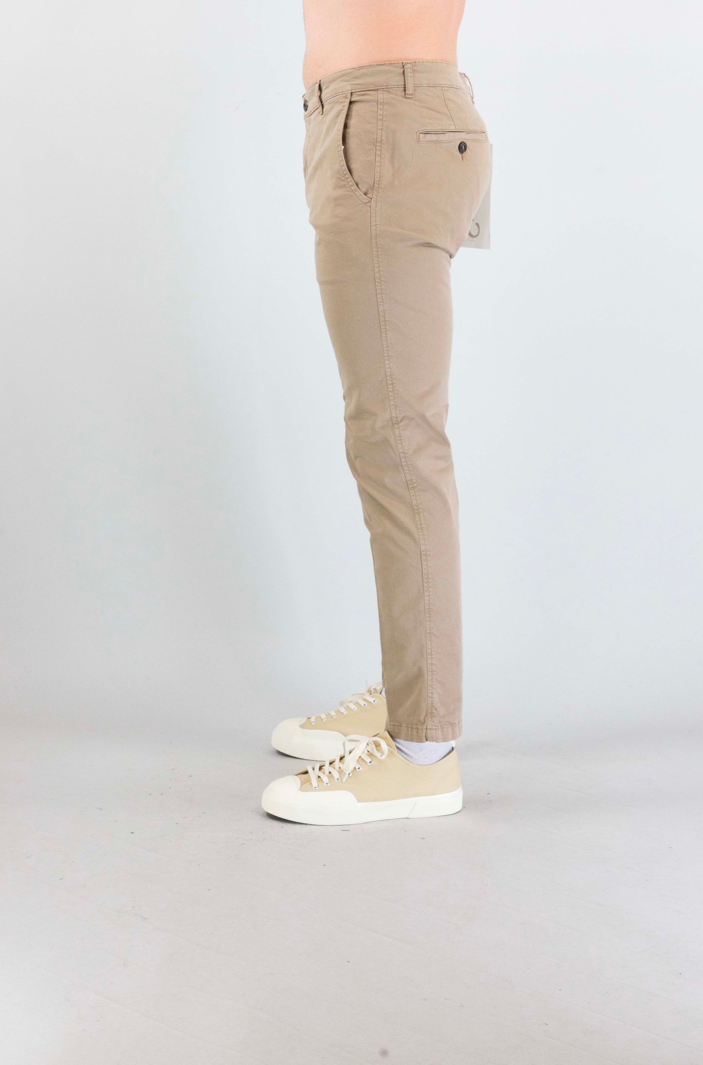Pantalone Roy Roger’S Beige da Uomo rru90319c9250112 c0005 gab elast