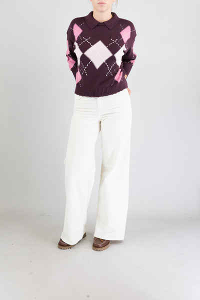 Polo Pinko Bordeaux da Donna cork